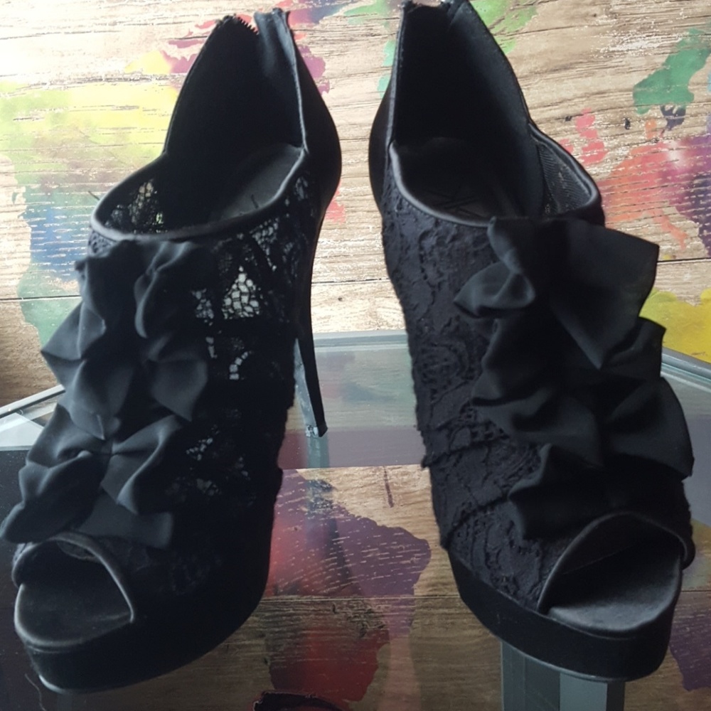 Lace Heels